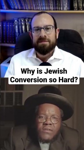Why is conversion to Judaism so difficult? Hasidic rapper Nissim Black & Rabbi Raps @nissimblackofficial