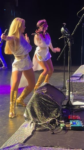 💫 Gimme! Gimme! Gimme! that ABBA magic! Who’s dancing with us next time?! 💃💖 #Abbalanche #GimmeGimmeGimme #ABBA #LiveShow #DancingQueens