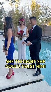82K views · 35 reactions | Bride does a trust fall with the groom who pranks her #couplecomedy | Life with Jayce & Ella | Facebook