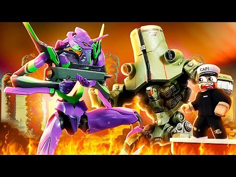 CHERNO ALPHA vs EVA 01 in KAIJU UNIVERSE