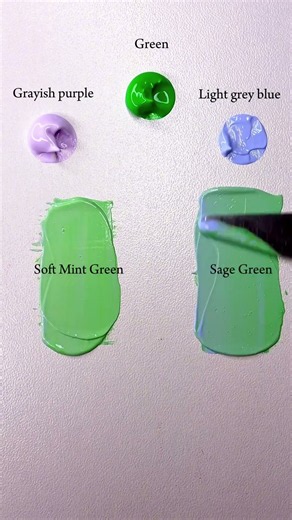 Green Color Mixing 🎨 | 3 Beautiful Color Combinations