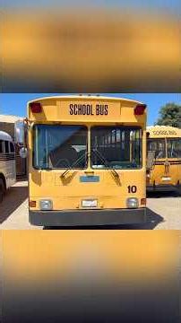 Gillig transit bus driver explores a Gillig school bus for the first time! 🚍🚌