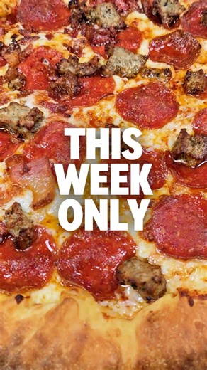 Why cook when greatness is $6.99? 🍕 Grab a Large 2-Topping Pizza for just $6.99 — carryout only, 1/26–2/1. Order at dominos.com and use code 9433! 🍕Or download the Domino’s app and thank yourself later.😮‍💨 360 S Weber Rd Romeoville, IL 60446 815-524-5556 #RomeovilleDominos Please review us in 5 seconds here: soarus.me/9180G Review us on Facebook here: soarus.me/9180FB | Domino's Pizza on S Weber in Romeoville