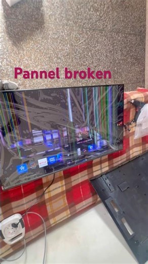 4K led pannel change 🧑‍🔧#navdurgaelectronics #shortviral #experiment #electronic #home #hardwork