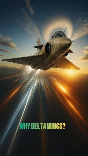 Why delta wings are so common on high-speed jets