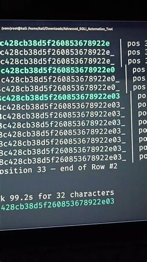 I Hacked a Database... 😳 #ethicalhacking