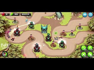 Nightmare Mission 1 TUTORIAL: FLAK ONLY (No Items, Perfect) | Alien Creeps