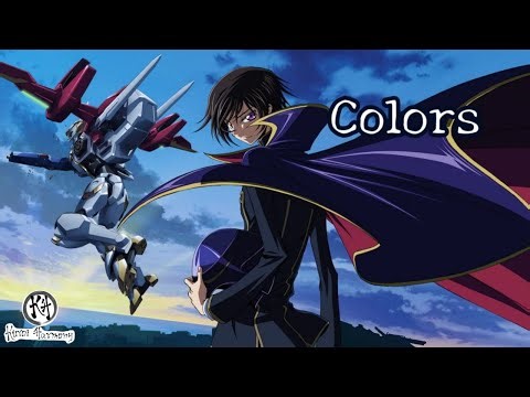COLORS by FLOW (Code Geass Opening )- Lyrics (Japanese/Romaji/MM)