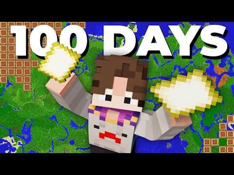 I Made the Biggest Map I Could in 100 Days