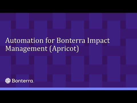 Zapier Automation for Bonterra Impact Management (Apricot)