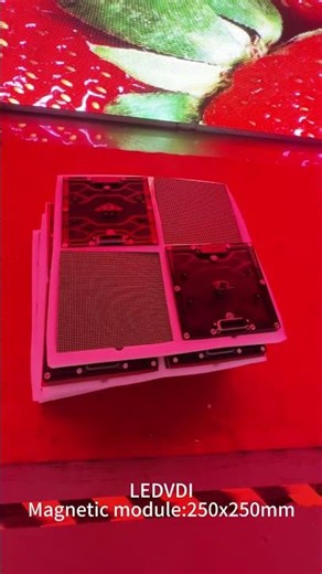 Indoor rental led display Magnetic module front maintenance #ledvdi #rentalleddisplay #ledvideowall