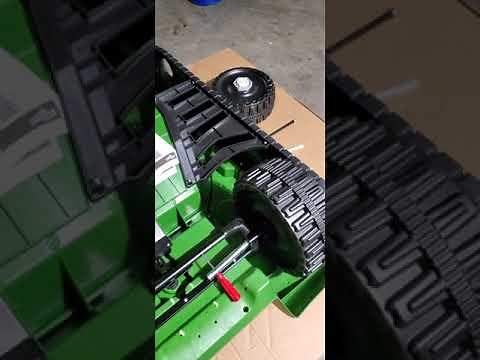 Thunder Tank 24v ride on toy unboxing and putting together