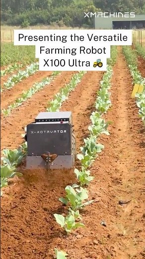 Agricultural Robot for Spraying, Weeding & Mowing | Farming Robot #agritech #farmingrobot #spraying