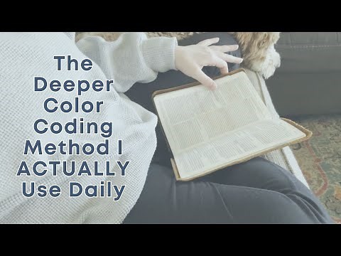 5 "Next Level" Bible Color Coding Techniques | Go Beyond Highlighting (part 3)
