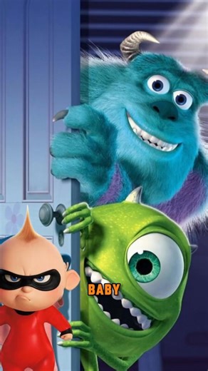 Incredibles Jack Jack in Monsters Inc. #incredibles3 #theincredibles #animation #disney #Pixar