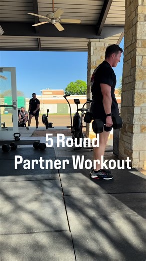 Partner Rowing & Burpee Deadlift Workout