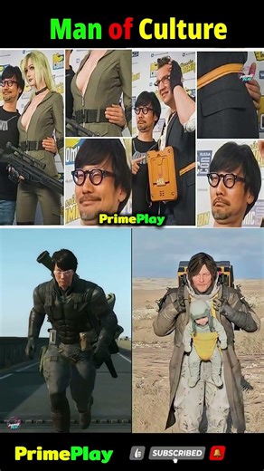 Hideo Kojima The Ultimate ‘Man of Culture’ 😎🎮