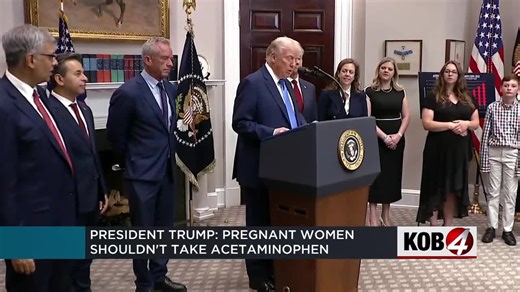 UNM hospital reacts to Trump's announcement linking acetaminophen to autism