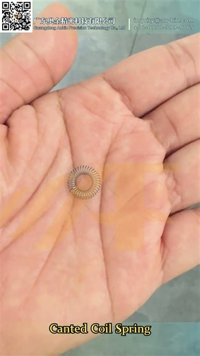 Canted Coil Spring #coil #spring #custom #factory #engineering