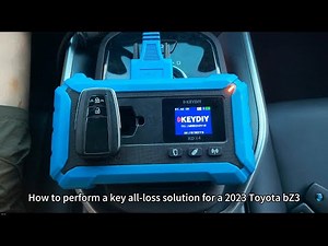 Keydiy KD-X4 Program 2023 Toyota BZ3 EV All Keys Lost- OBDII365
