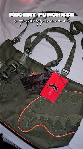 NEW SPRAYGROUND BAG ⭐️ streetwear essential | tote bag for school