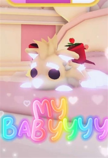 My baby 🥹 Make a mega #direwolf with me! #adoptme #adoptmeroblox #adoptmepets #adoptmetrades