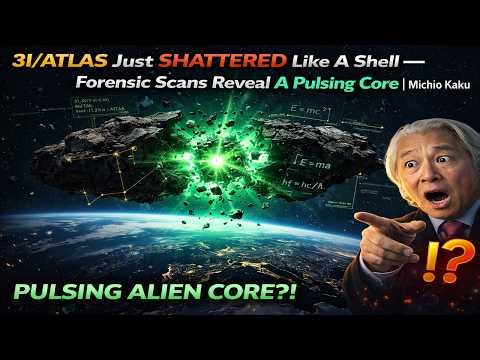 3I/ATLAS Just CRACKED Like Shell — Exposing Glowing Core Inside | Michio Kaku