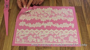 How to make Cake Lace | This weeks AMAZING offer is on the even more amazing Cake Lace! This video shows you just how easy it is to make beautiful edible lace. **SPECIAL... | By The Cake Decorating CompanyFacebook