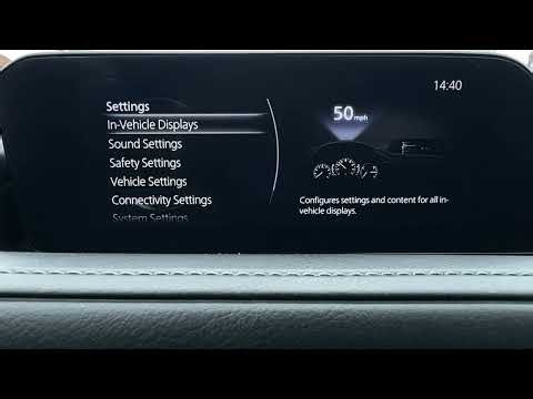 MAZDA CX-30 – Como ativar ou desativar HUD