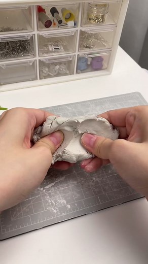 made an air dry clay mini mug to store small trinkets ✨ I forgot to sand the top of the mug 😭 #diy #airdryclay #diycraft