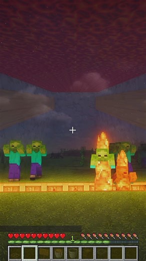 Zombie Farm Tutorial! #shorts #minecraft