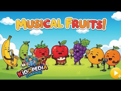🍍 The Musical Fruit Song! 🍇 A Fun & Catchy Tune! 🎶