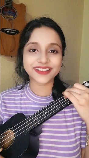 How to play the D minor chord on ukulele #tutorial #chords #beginners #learning #viral #everyone