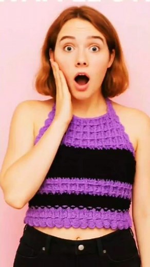 You'll Love This Crochet Waffle Halter Top Pattern 💖| Easy DIY