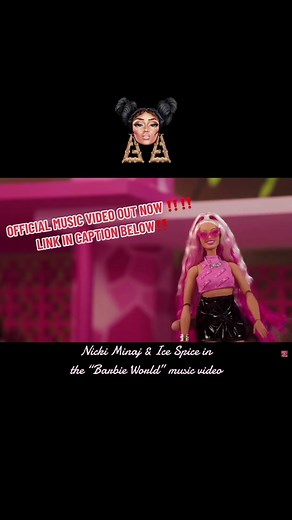 “Barbie World” OFFICIAL MUSIC VIDEO by @Nicki Minaj & @ice spice OUT NOW ‼️‼️‼️ #nickiminaj #icespice #BARBIEWORLD #barbieworldnickiminaj #barbieworldnickiminajicepsice #barbiealbum #barbiemovie