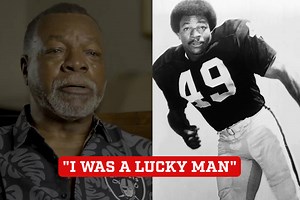 When Carl Weathers revealed how much fun he had with the Raiders, "I was a lucky man"