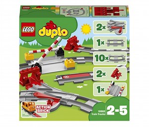 LEGO DUPLO 10882 Tory kolejowe - Klocki LEGO® - najlepsze ceny, tysiące opinii w x-kom.pl