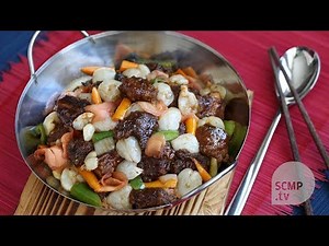 Susan Jung’s recipe for sweet and sour pork with lychees