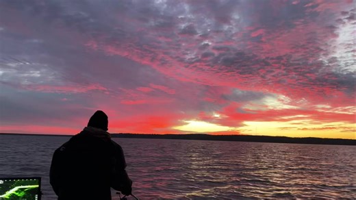 You all see our fish pictures at the end of the day, but not often do you get to see this part of it. Sometimes for some folks, it’s not always about the fish. | Kansas Angling Experience Guide Service