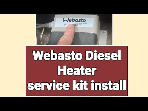 Webasto Airtop Diesel Heater Service kit install