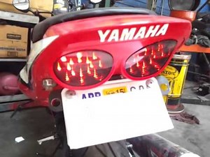 1996 Yamaha FZR600R with 2002 R6 tail conversion.