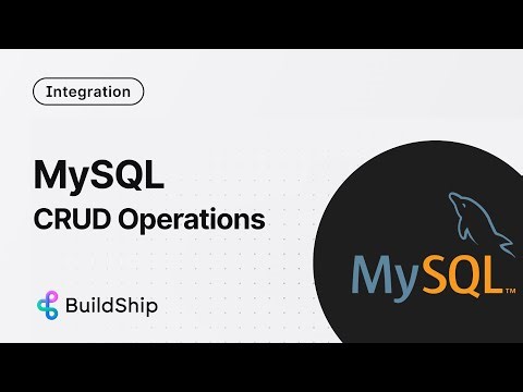 Easiest way to do CRUD operations on MySQL Database with No Code