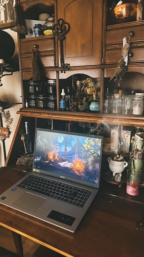 46 reactions | Nothing important, just a witch sprinkling her fairy dust ✨ #witch #magic #fairy #magick #pov #magick #fairytale | Herbal Oracles | Facebook