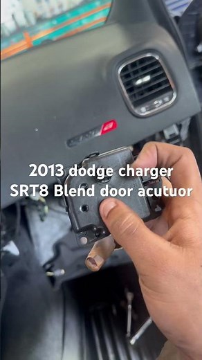 2013 Dodge Charger SRT8 Blend door actuator replacement #cars #mechanic #shortvideos #louisville