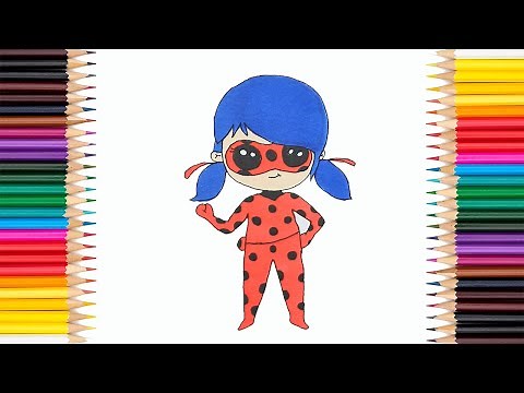 Como desenhar desenho da Ladybug