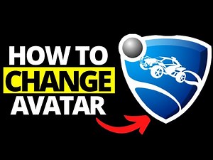 How To Change Profile Picture Or Avatar on Rocket League PS4/ PS5
