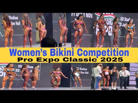 Winner Takes a SCOOTY! 🛵🔥 | Pro Classic Expo 2025 | Women’s Bikini Competition Highlights”