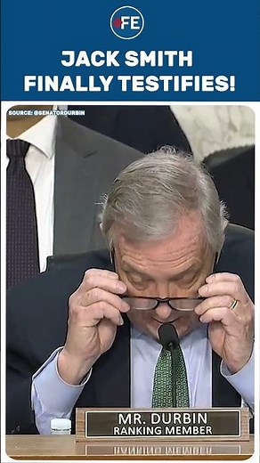 ‘Enough Baseless Conspiracy Theories!’ Durbin Defends Jack Smith Before Senate Hearing | Trump
