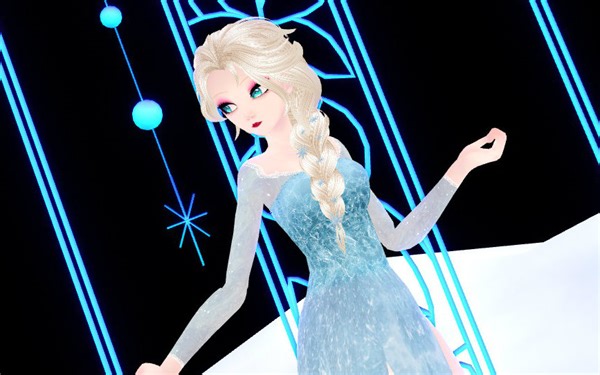 【冰雪奇缘/MMD】Elsa的极乐净土