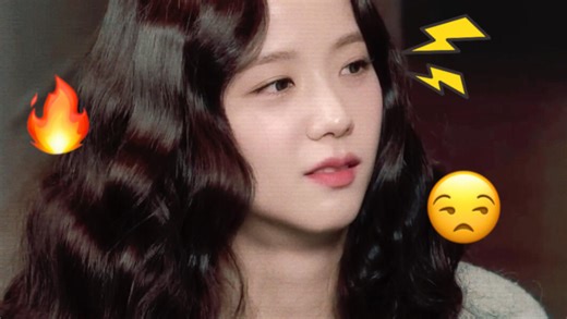 JISOO怒瞪主持人 无厘头访问 完整版｜这个节目肯定是故意这样的 所以别太认真